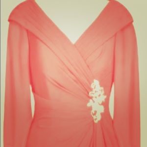 Watermelon Pink "Mother of Bride" Dress